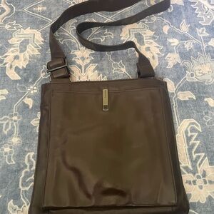 Perlina Leather Crossbody Bag